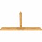 Ekena Millwork Portland Rough Sawn Timber Gable Bracket, Western Red Cedar, 96"W x 60"H x 4"D x 6"F, 15/12 Pitch GBW096X60X0406POR00RWR - alternate 4